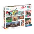 Miniatyrbillede 1 af 3: Animals Friends 10-i-1 pussel