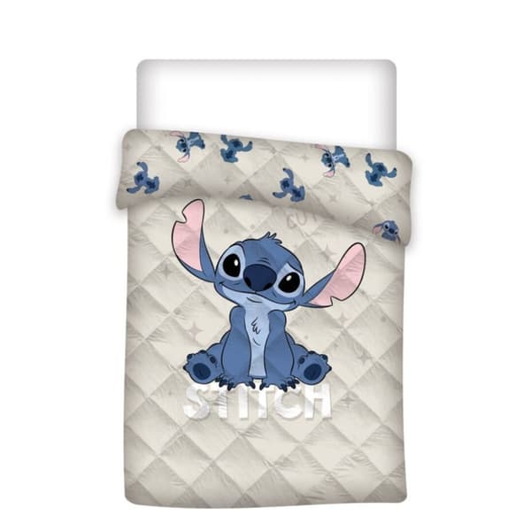 Disney Lilo & Stitch Söt quiltad sängöverkast, täcke 140x200cm