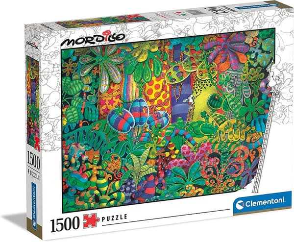 Färgglad Mordillo 1500-bitars pussel