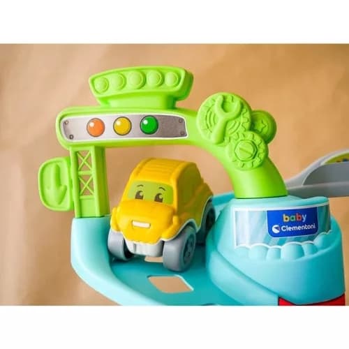 Färgglad Garage - Utvecklande Garageset med Volterbil