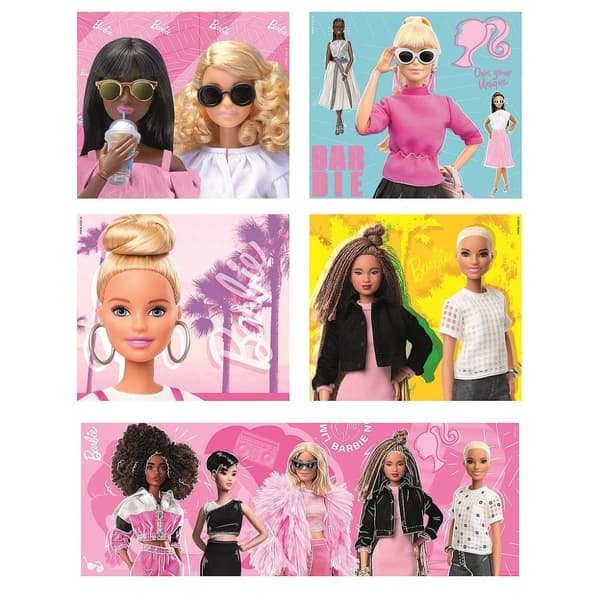 Barbie Girl 10-i-1 pussel