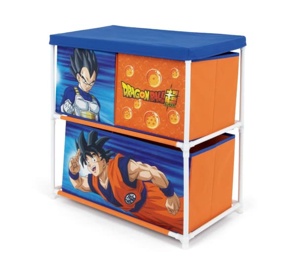 Dragon Ball leksaksförvaringshylla med 3 fack 53x30x60 cm