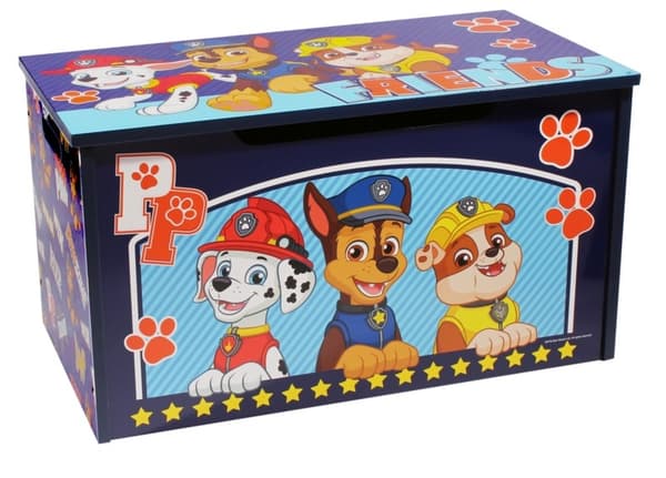 Paw Patrol trämöbel för leksaksförvaring 55,5x29,5x30 cm