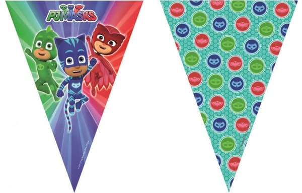 PJ Masks Trio flaggirlang 2,3 m