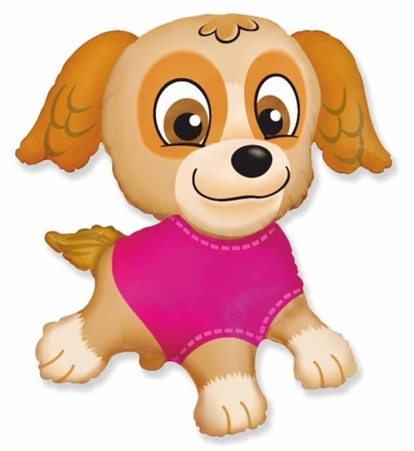 Hundvalp folieballong 36 cm (WP)