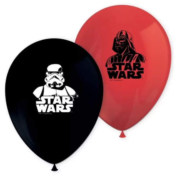 Star Wars Galaxy ballonger, 8 stycken