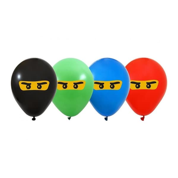 Ninjaballonger 12 tum (30 cm), 5 st