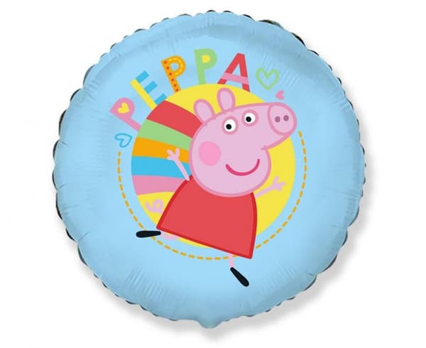 Peppa Pig Blå folieballong 48 cm (WP)