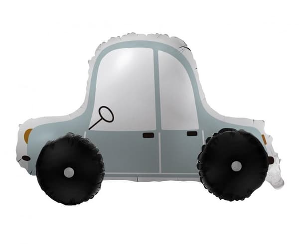 Bilhjälte 3D folieballong 72 cm