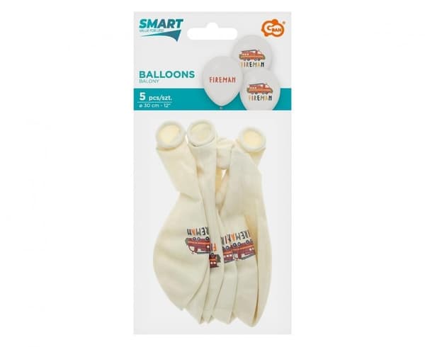 Brandman ballonger, 5 st 12 tum (30 cm)