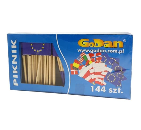 Dekorativa EU-flagga Färgglada Stickers 144 st