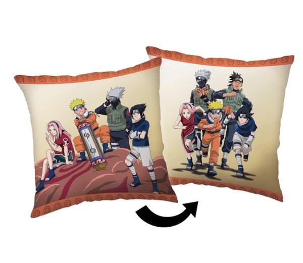 Naruto Mission kudde, dekorativ kudde 40x40 cm