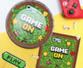 Miniatyrbild 2 av 2: Gamer Game On servettset 20 st 33x33 cm