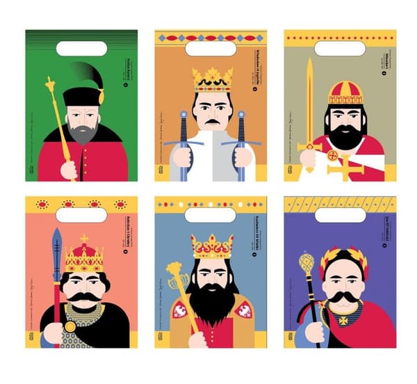 Party Royal Kings Goodie Bag 6 st