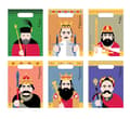 Miniatyrbild 1 av 3: Party Royal Kings Goodie Bag 6 st