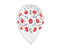 Pikkukuva 1 / 2: Ballonger med kärlekspuss, 5 stycken 33 cm (13 tum)