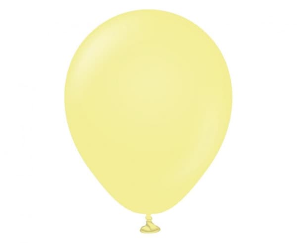 Vaniljfärgade makroner, vaniljballonger, 20 st, 5 tum (12,5 cm)