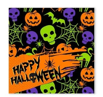 Halloween Glad servett 20 st 33x33 cm FSC