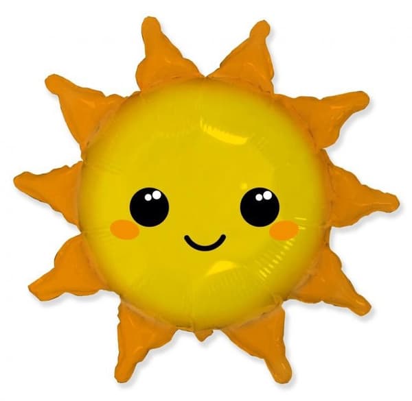 Sun Smile folieballong 61 cm (WP)