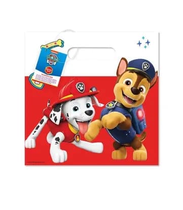 Paw Patrol Rescue Heroes papperspresentpåse, 4-pack