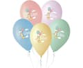 Miniatyrbilde 3 av 3: Fox Happy Birthday-ballong, 5 st 13 tum (33 cm)