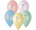 Miniatyrbilde 1 av 3: Fox Happy Birthday-ballong, 5 st 13 tum (33 cm)