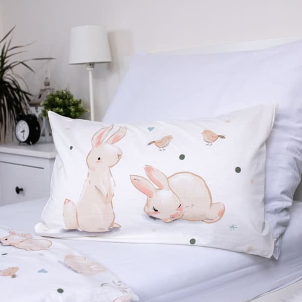 Bunny Rest Barnsängkläder 100x135 cm, 40x60 cm