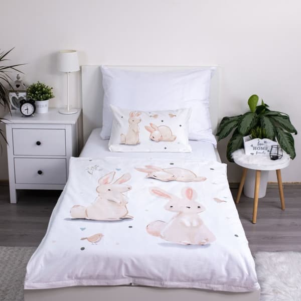 Bunny Rest Barnsängkläder 100x135 cm, 40x60 cm