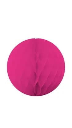 Hängande dekoration färg fuchsia 15 cm