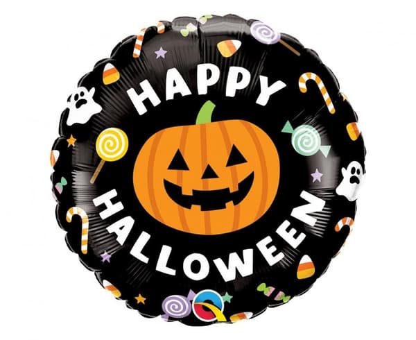 Halloween Happy Candies folieballong 46 cm