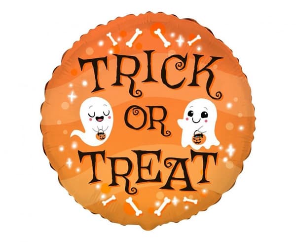 Halloween Trick or Treat folieballong 48 cm (WP)