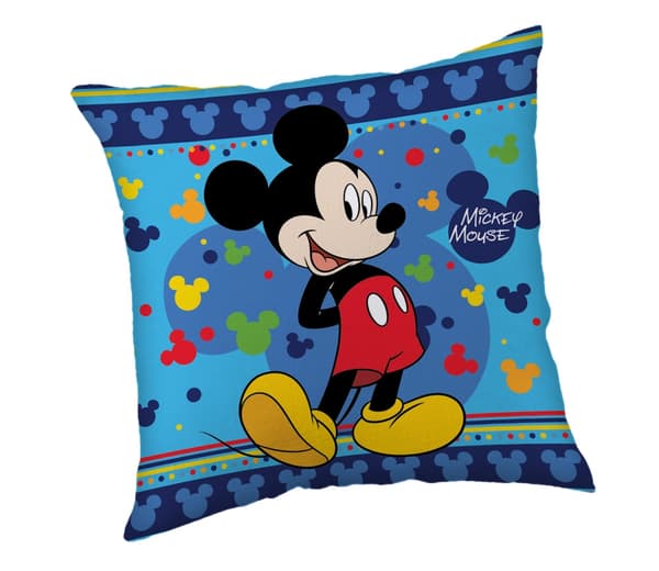 Dekorativ kudde Disney Mickey blå 40x40 cm