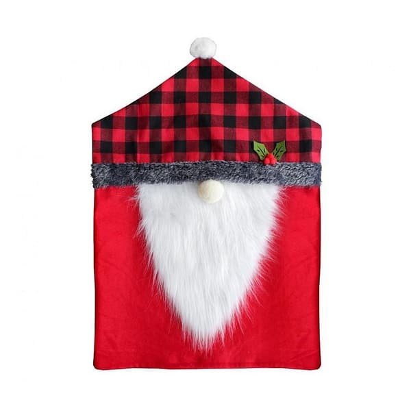 Julgnome i stolöverdrag 45x65 cm