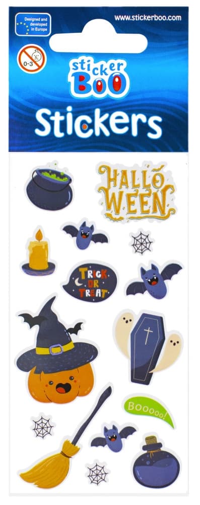 Halloween klistermärkesset