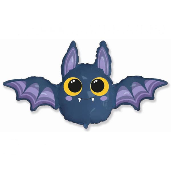 Halloween Skräckfladdermus folieballong 113 cm (WP)