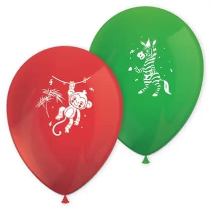Jungle Balloons, 8 stycken ballonger