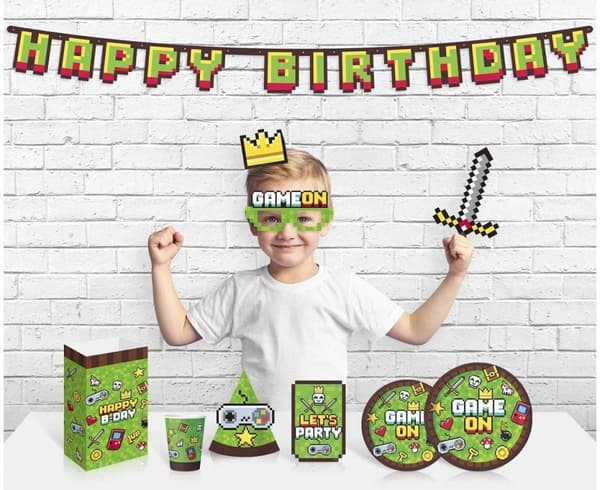 Pappersmuggar för gamer - Set med 6 stycken, 200 ml