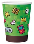 Miniatyrbild 1 av 4: Pappersmuggar för gamer - Set med 6 stycken, 200 ml