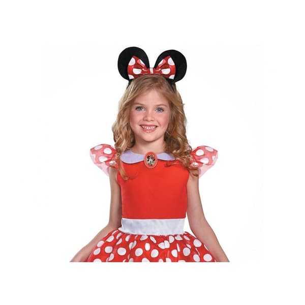 Disney Minnie Röd kostym 5-6 år