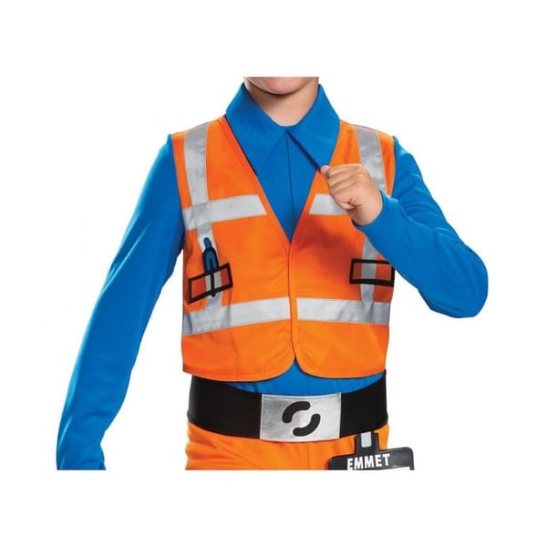 Lego Emmet kostym 7-8 år