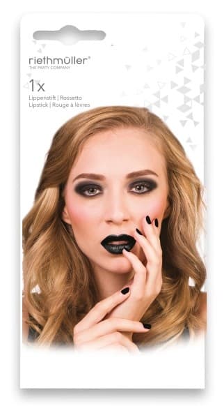 Svart Läppstift för Festmakeup