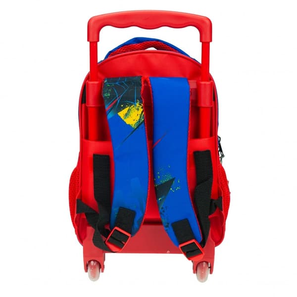 Spiderman Blå Rullande Förskoleväska, 30 cm