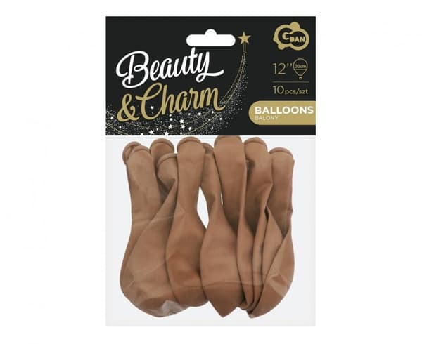 Pastellfärgade karamellballonger, 10 st 12 tum (30 cm)