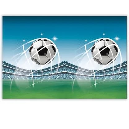 Plastduk för fotbollsfans 120x180 cm