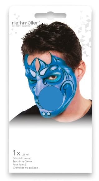 Blå Ansiktsfärg 28 ml för Party Makeup