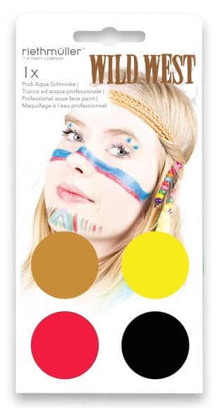 Indiskt Makeup-set för Festmakeup