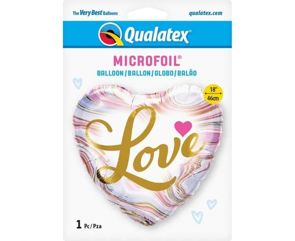 Love Marble folieballong 46 cm
