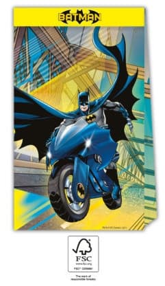 Batman Rogue Rage papperspåse set om 4 FSC