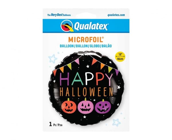 Halloween Glada Pumpor folieballong 46 cm