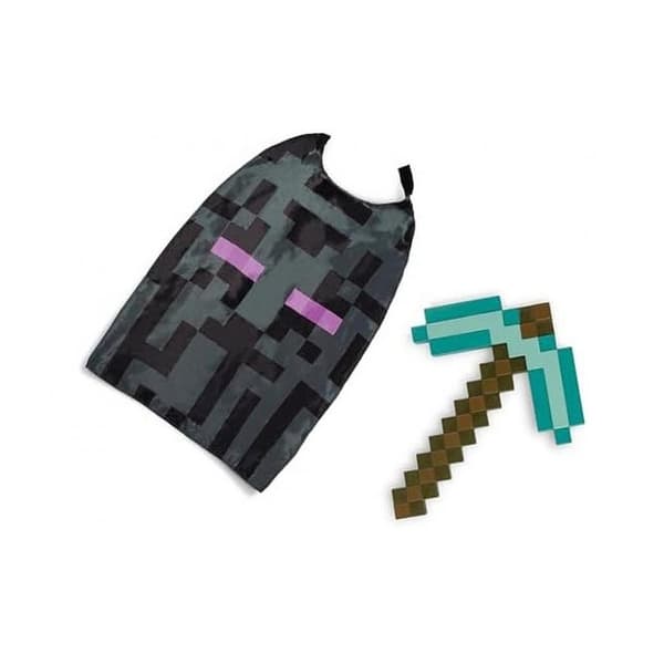Set med Minecraft hacka och mantel